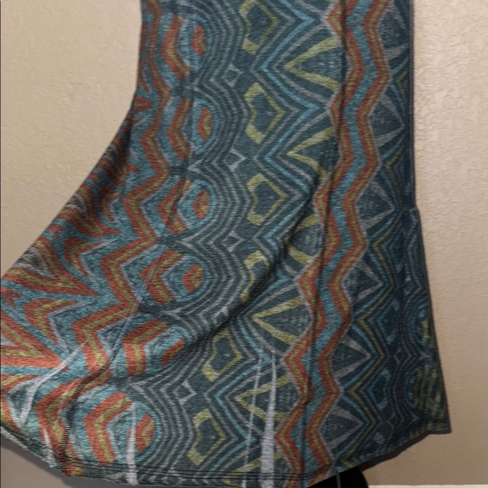 Nally & Millie Pattern Maxi A-Line Skirt - Picture 3 of 7